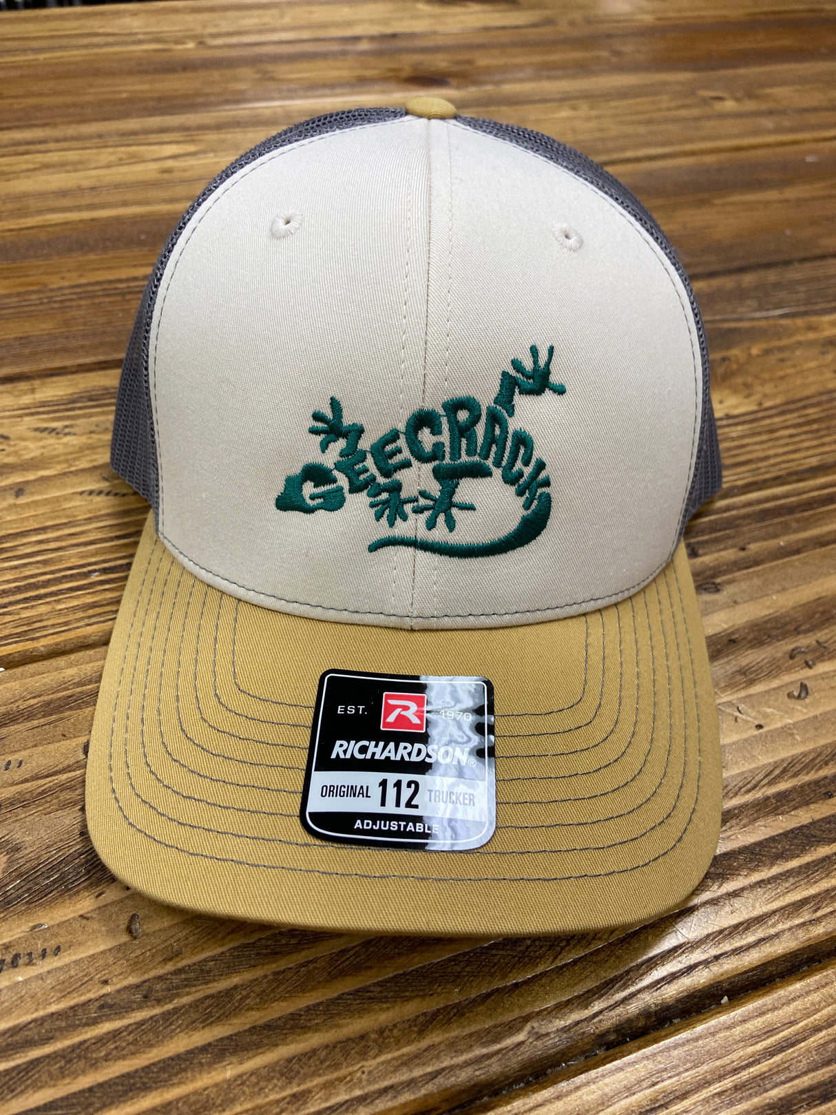 Geecrack Gekko Logo Hat Richardson 112