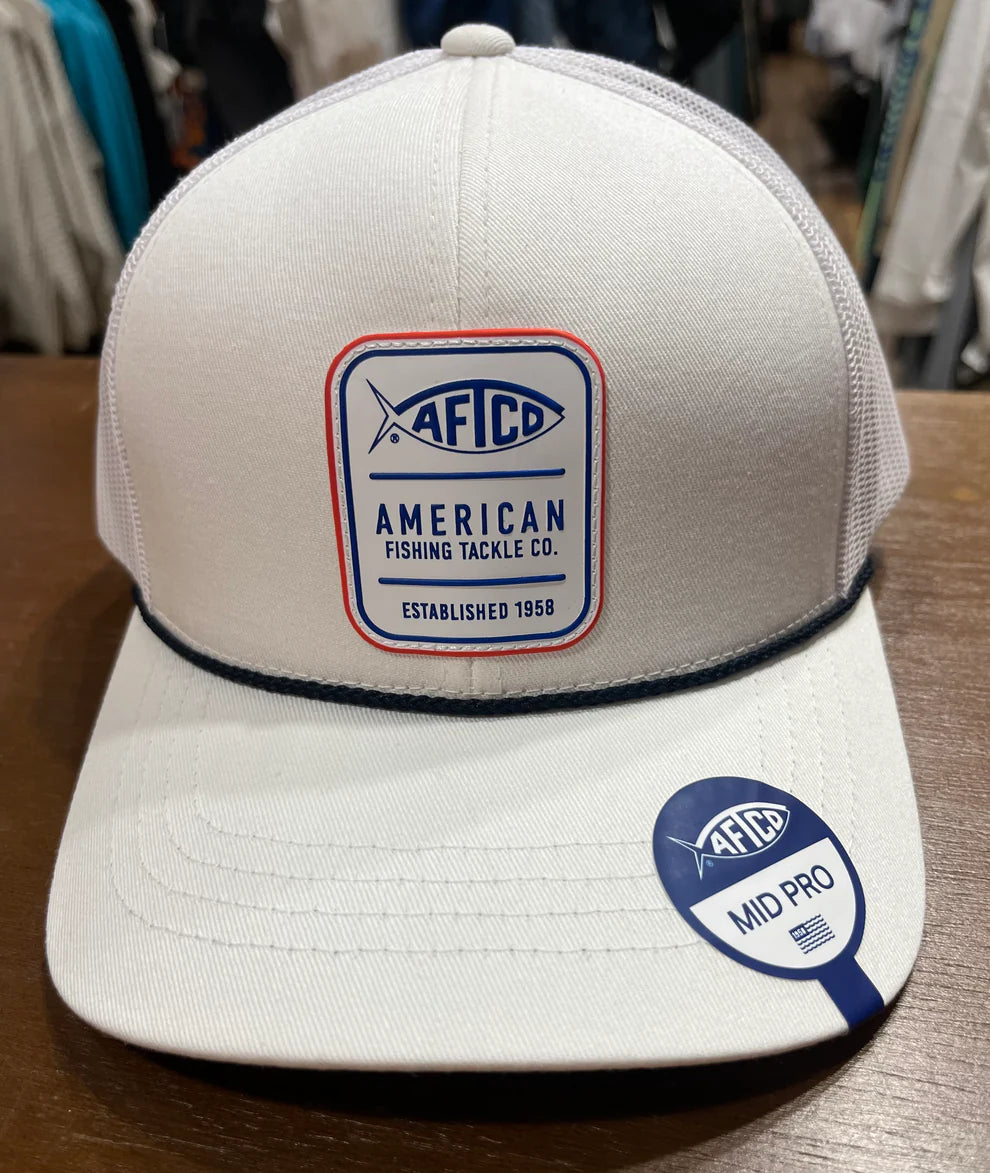 AFTCO Convoy Trucker Hat White