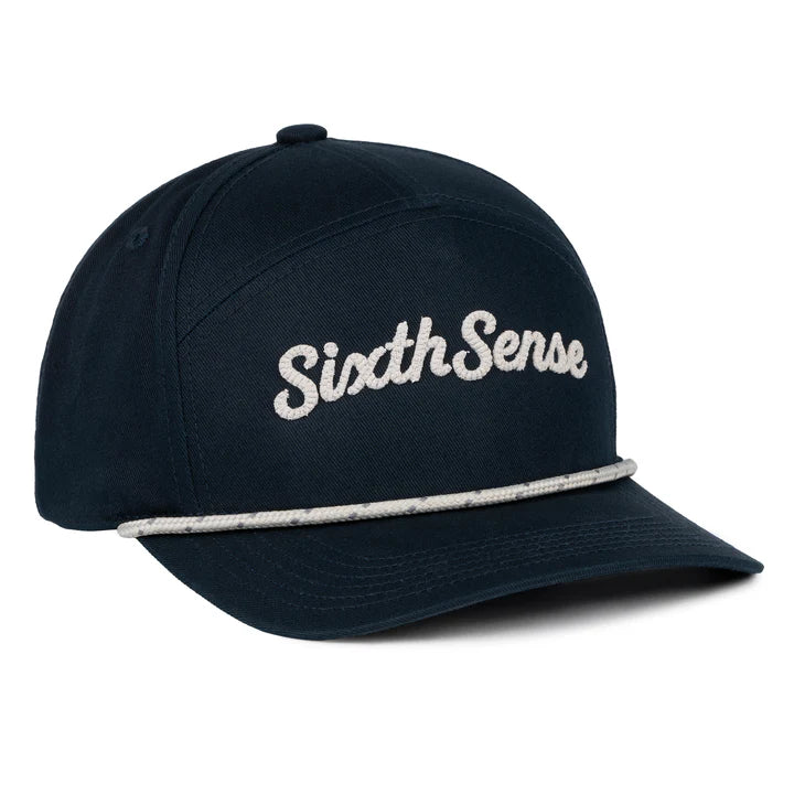 6th Sense Hat The Seven Semi Curved - Retro Script