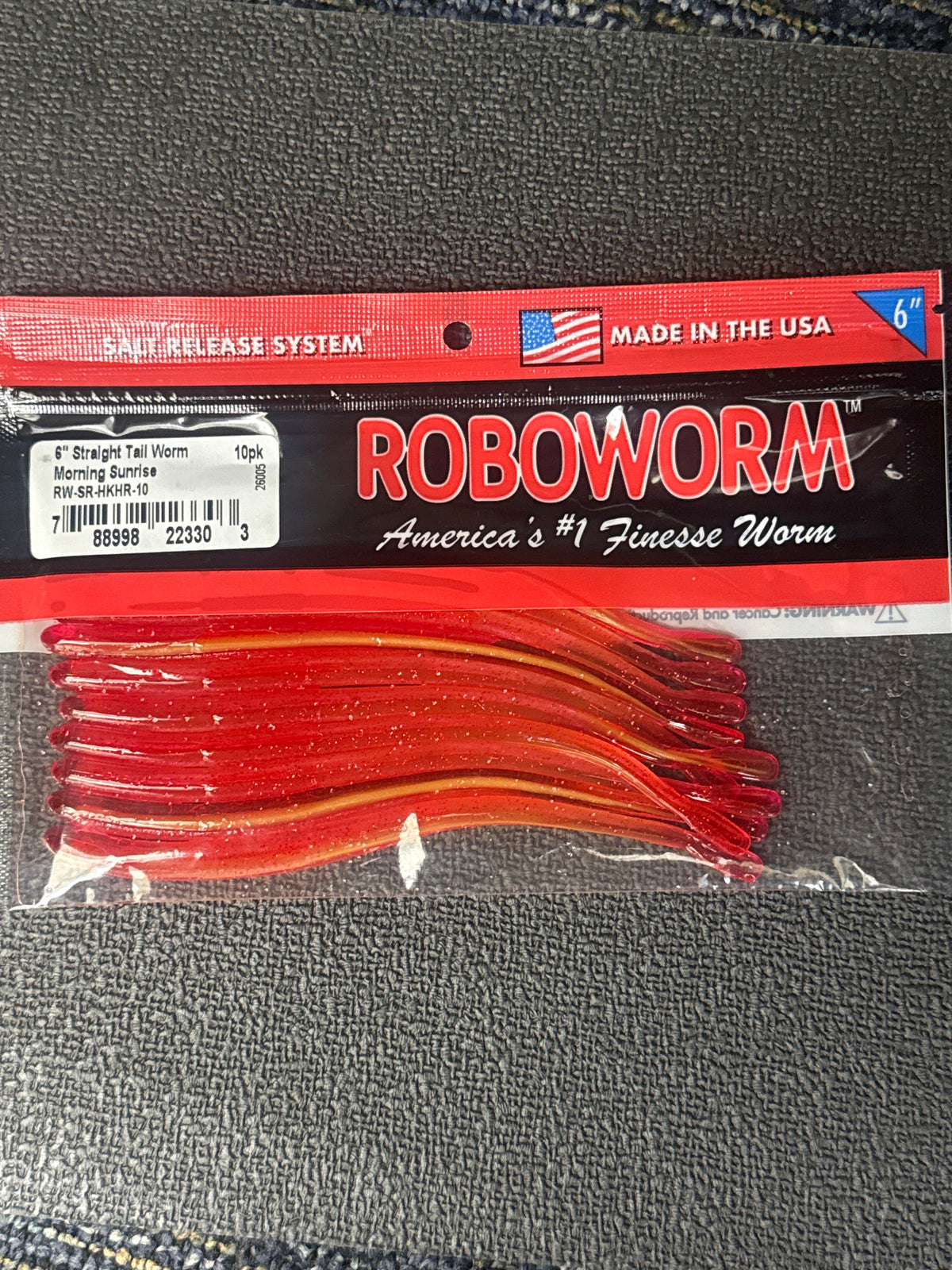 Roboworm Straight Tail Worms