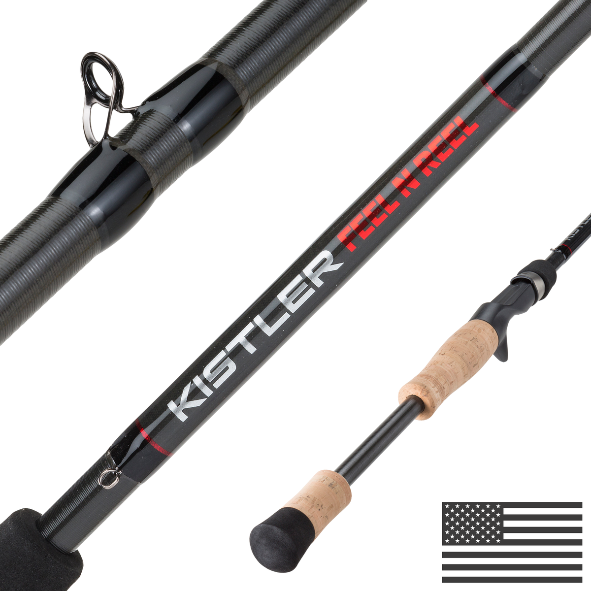 Kistler Rods Feel N Reel Fishing Rods
