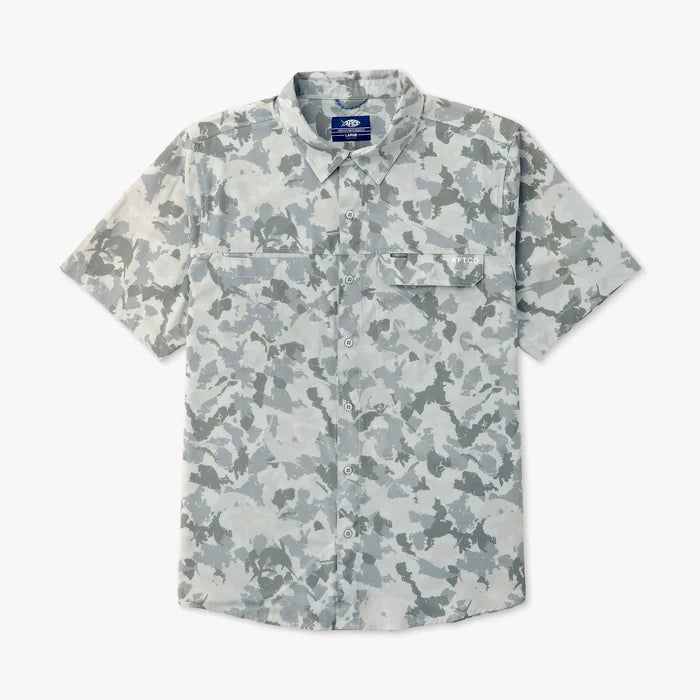 AFTCO Air O Mesh Printed Short Sleeve Shirt