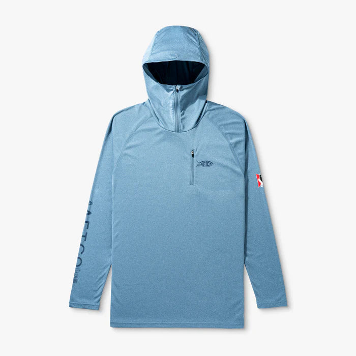 AFTCO Jason Christie Hooded Sunshirt
