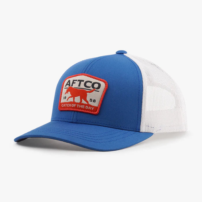AFTCO Fetch Trucker Hat Blue