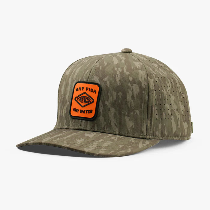 AFTCO Flippin' Tech Hat Olive Current Camo