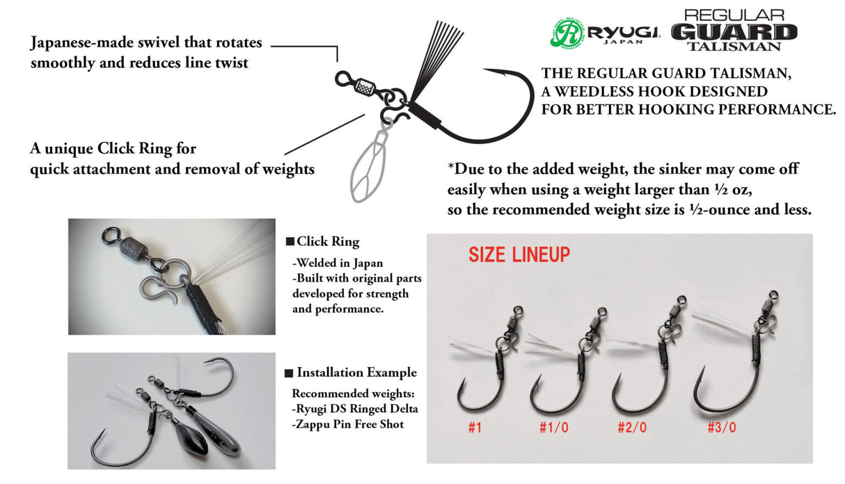 Zappu System Hook RPZ Talisman Hooks