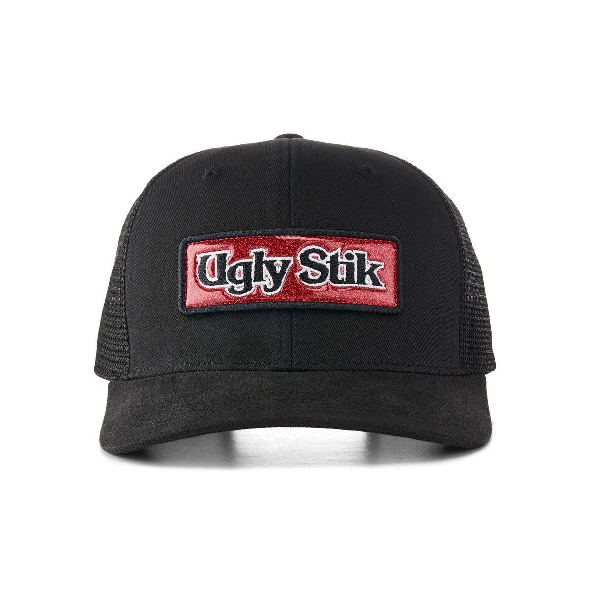 Ugly Stik Bass Boat Metal Flack Patch Trucker Hat