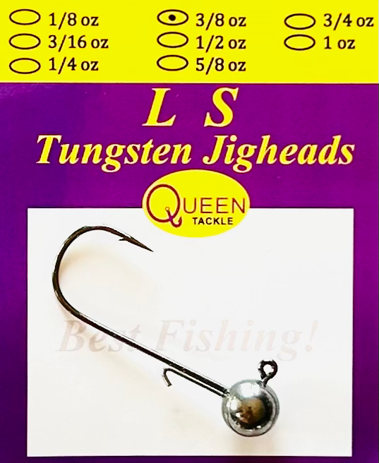Queen Tackle LS Tungsten Jighead