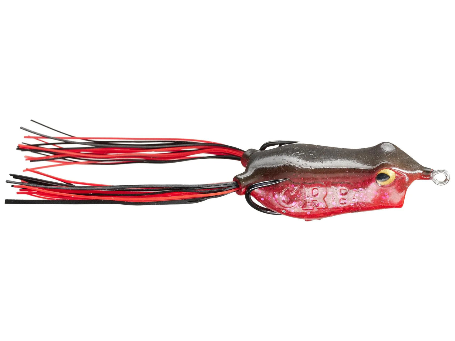 Copper Red Baits Loud Mouth Popping Frog