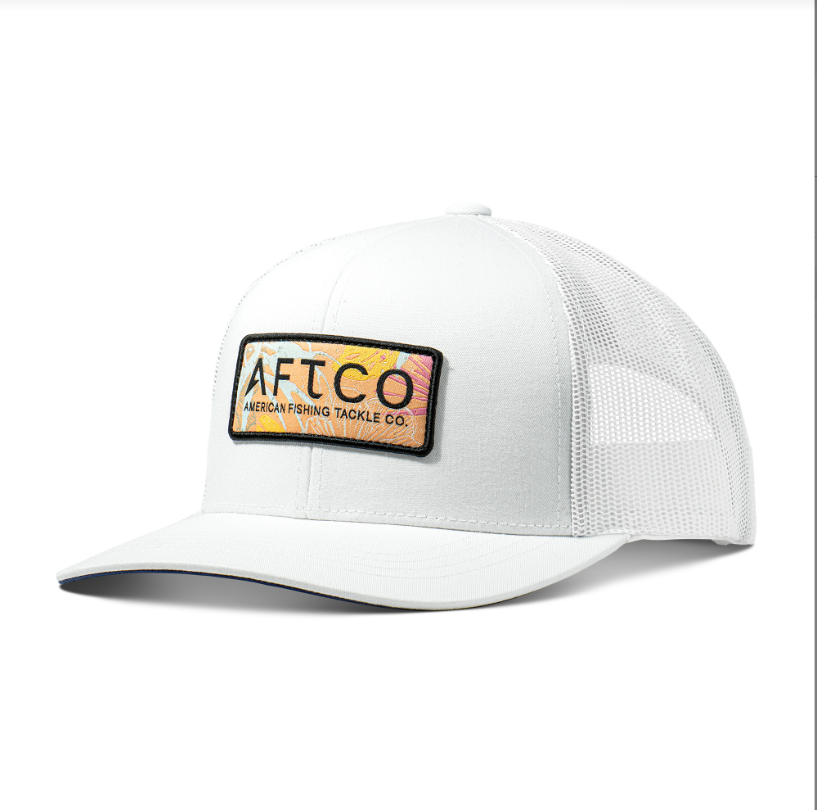 AFTCO Victory Truck Hat White