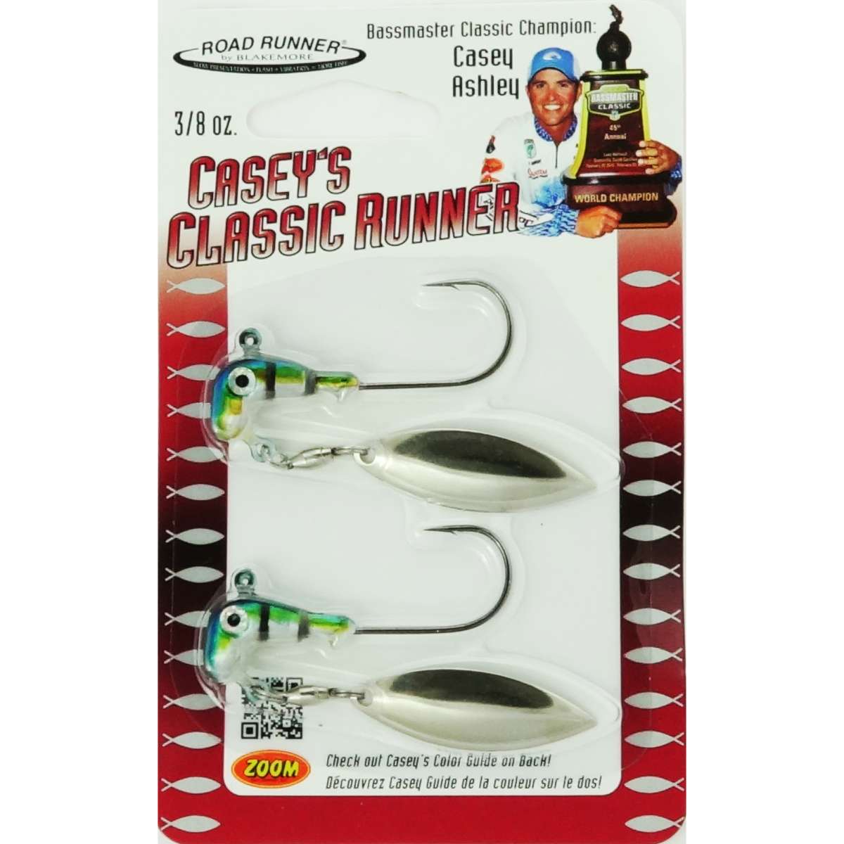 Casey's Classic Runner Head 3/8oz / Albino