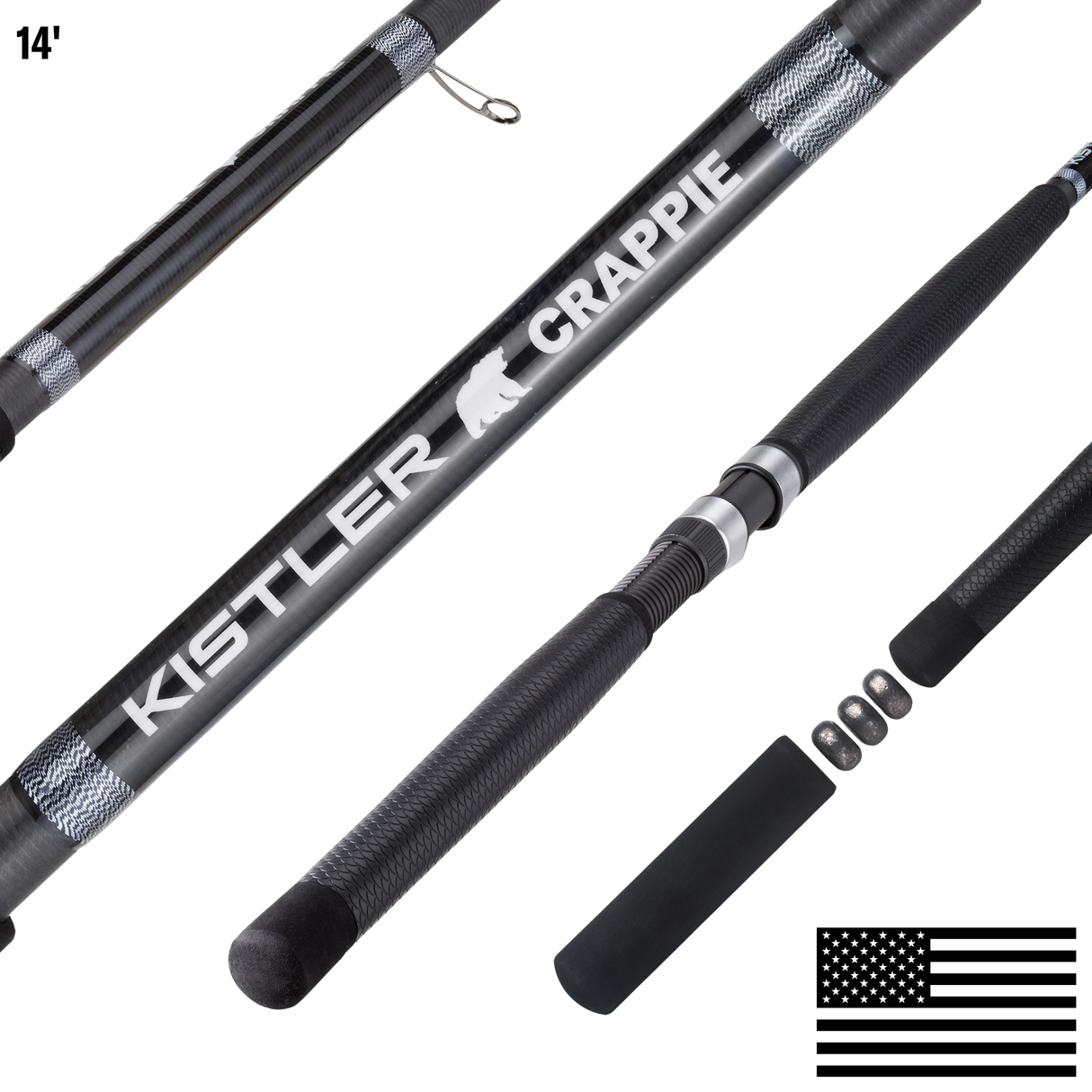 Kistler Rods Big Game Crappie Poles