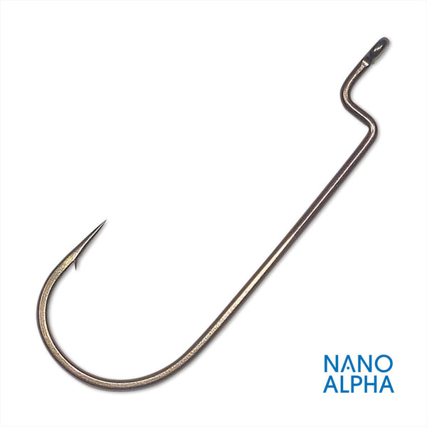 Gamakatsu Nano Alpha Offset Round Bend Worm Hook