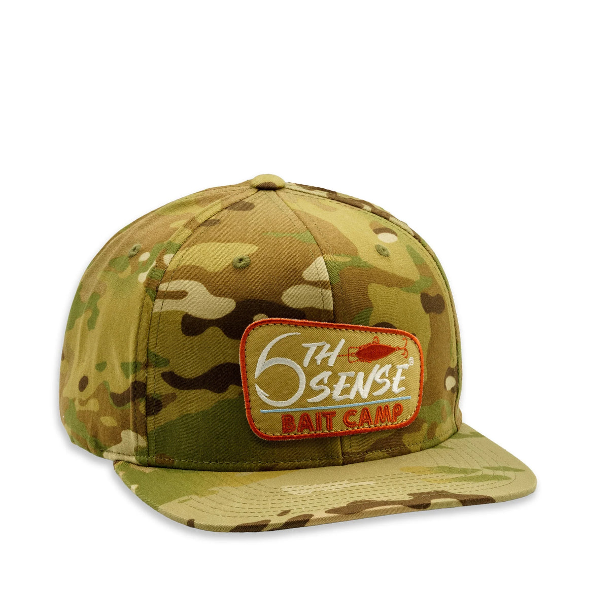 6th Sense Bait Camp Multicam Flat Bill