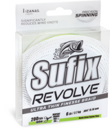 Sufix Revolve Ultra Thin Finesse Braided Line