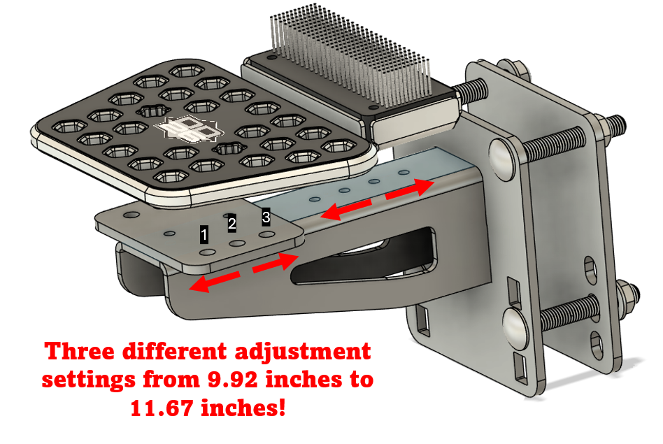 DD26 Fishing Access Step with Kick Brush - product image 3