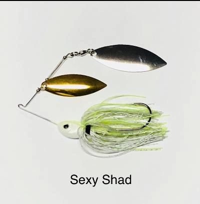 Crusher Lures Cliff Crochet Petite Tandem Spinnerbaits