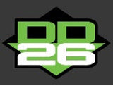 DD26 Fishing Carpet Decal 12" x 8"