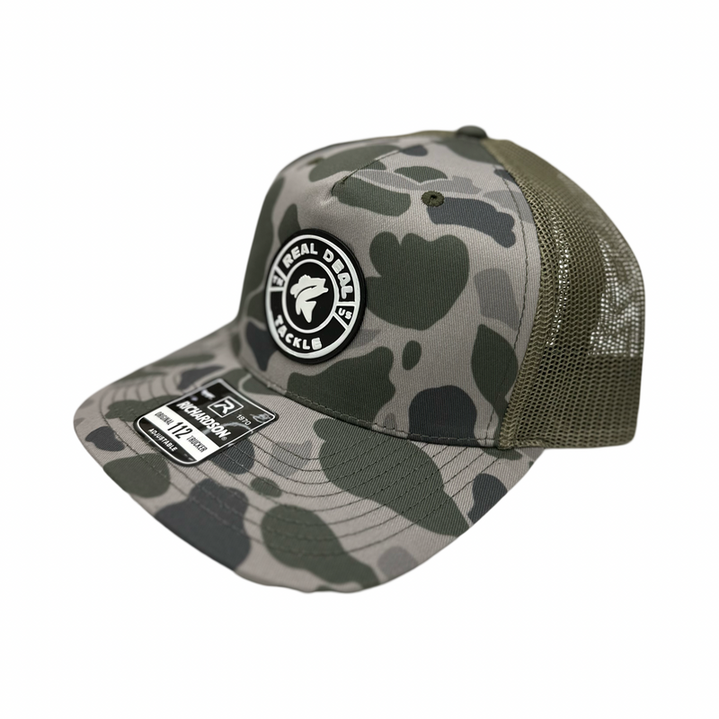 RDT 5 Panel Circle Patch Trucker Hat