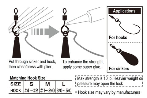 Decoy SN-7 Open Swivel