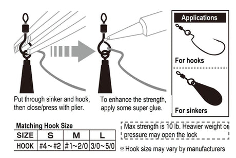 Decoy SN-7 Open Swivel