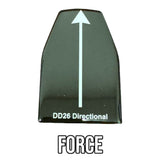 DD26 Fishing Directional Indicator Decal for your Trolling motor and Transducer