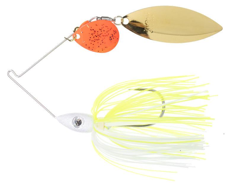 Nichols Lures Pulsator Kicker Series Tandem Colorado Willow Spinnerbaits