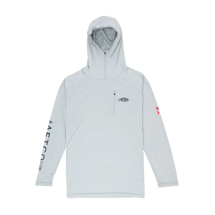 AFTCO Jason Christie Hooded Sunshirt