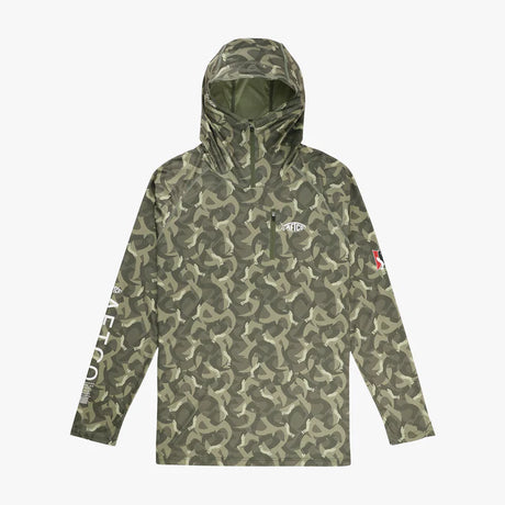 AFTCO Jason Christie Hooded Sunshirt