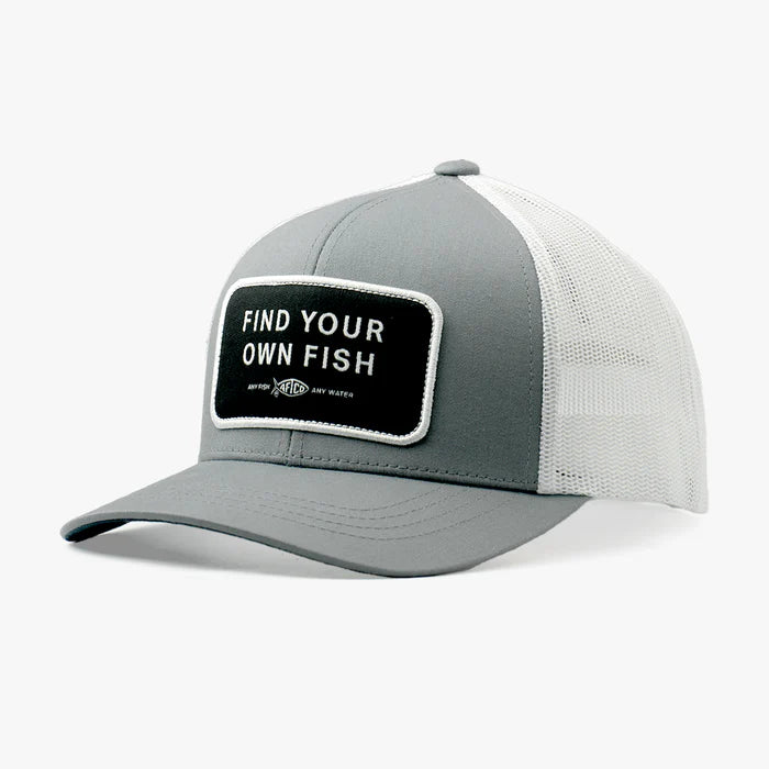 AFTCO Sayings Trucker Hat Steel