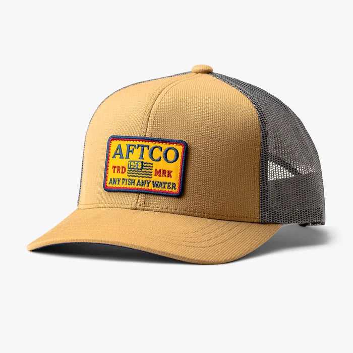 AFTCO Origin Trucker Hat Khaki