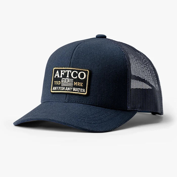 AFTCO Origin Trucker Hat Navy