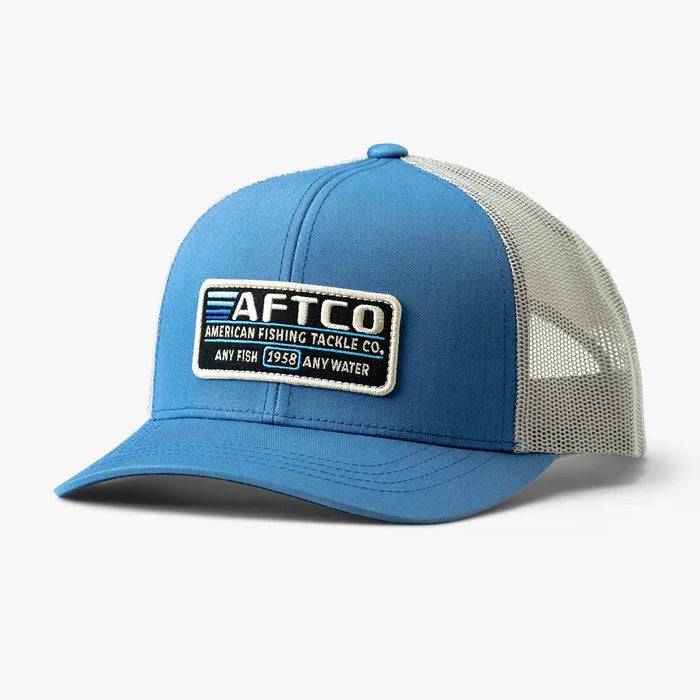 AFTCO Sunsetter Trucker Hat Blue