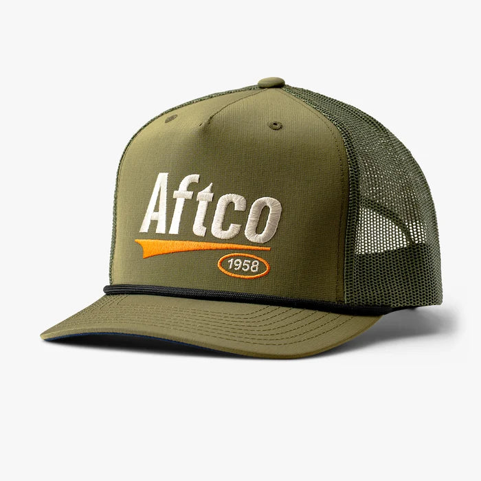 AFTCO Fifty Eight Trucker Hat Olive