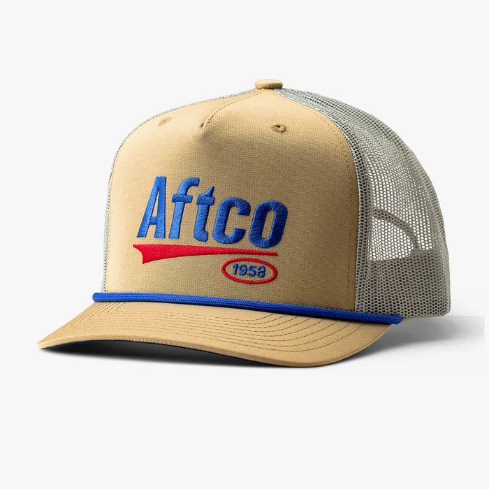AFTCO Fifty Eight Trucker Hat Tan