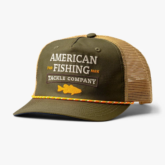AFTCO Brackish Trucker Hat Olive