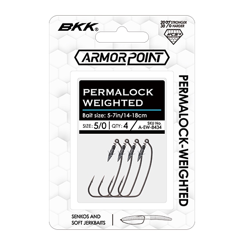 BKK Armor Point Permalock Weighted Hook