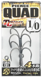 Ryugi Pierce Quad Swivel Hooks