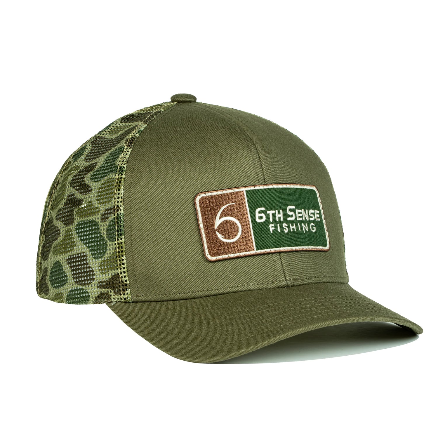 6th Sense Hat The WaterWood - Stamped Senses - Olive - Retro 1974 Buck