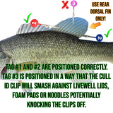 DD26 Fishing Cull Tags