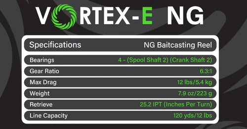 SPRO Vortex E Casting Reels