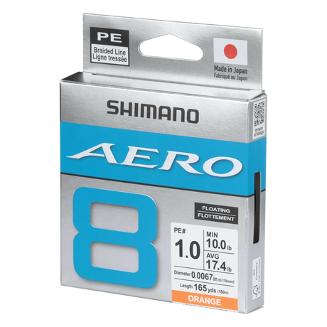 Shimano AERO 8 Braided Line - Moss Green