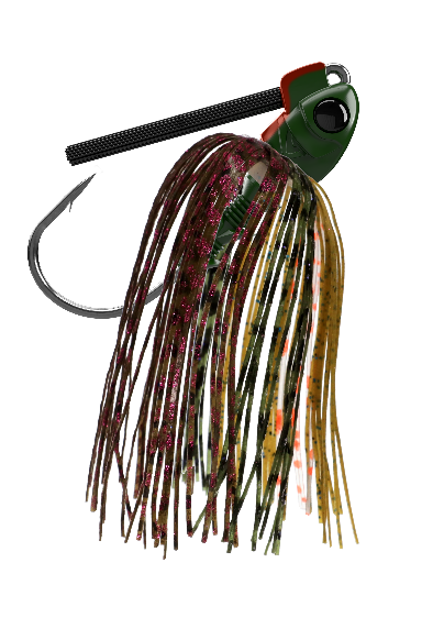 Buckeye Brush Panda Swim jig