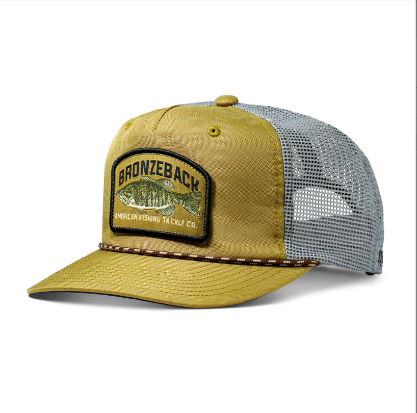 AFTCO Bronzeback Trucker Hat Bronze Green