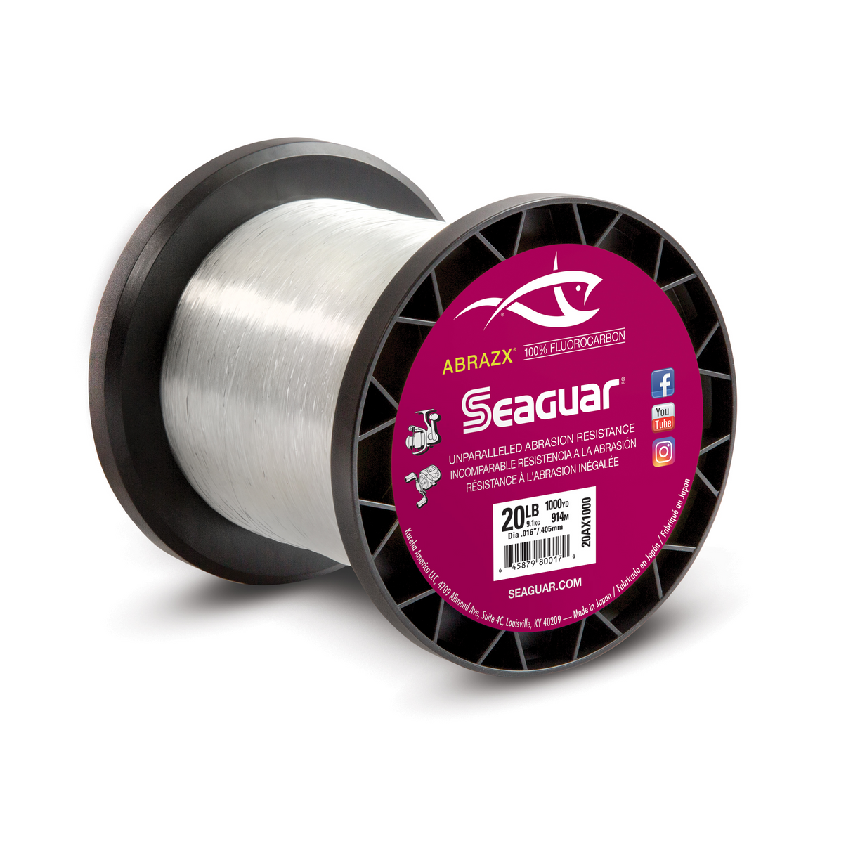 Seaguar AbrazX Fluorocarbon Line