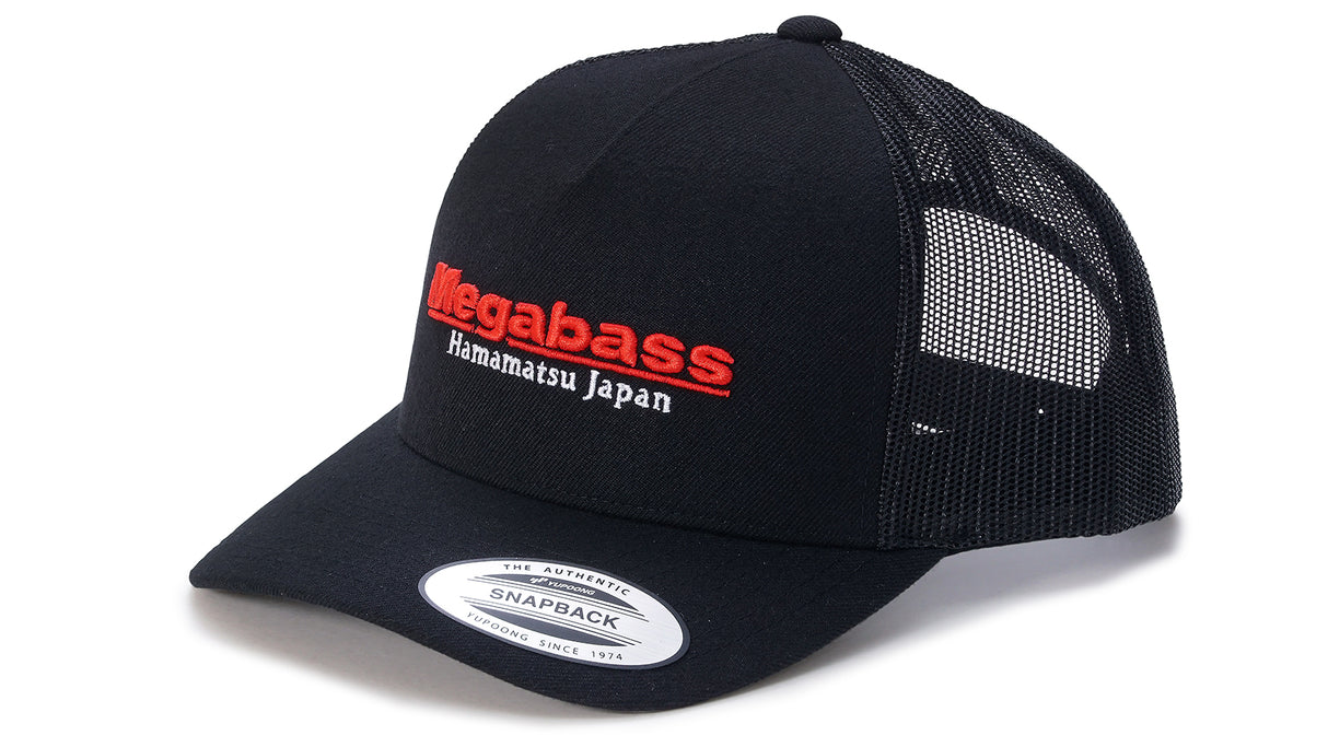 Megabass Classic Trucker Hat Black/Red