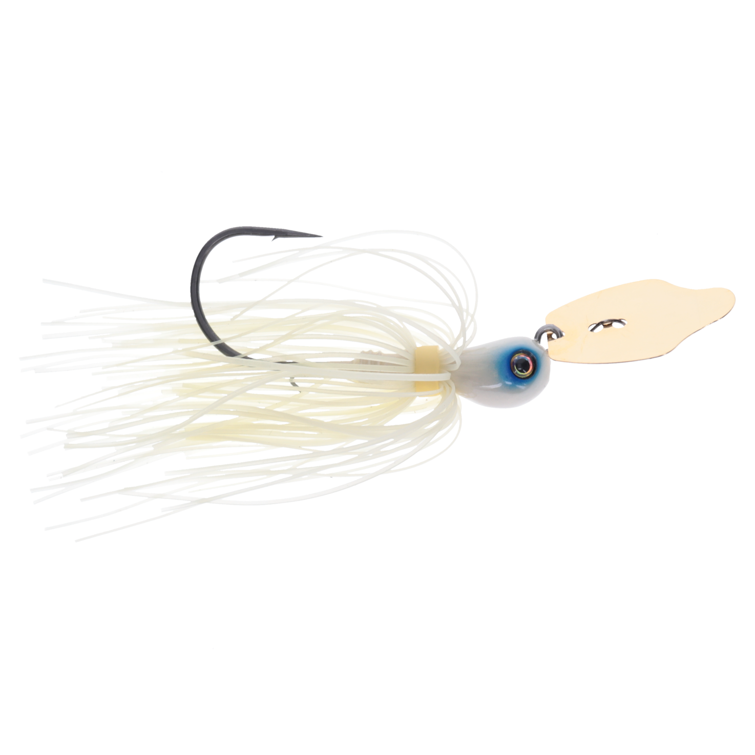 cricket fishing lure Strike King Thunder Cricket Gold Jig 3/8oz Pro Bone
