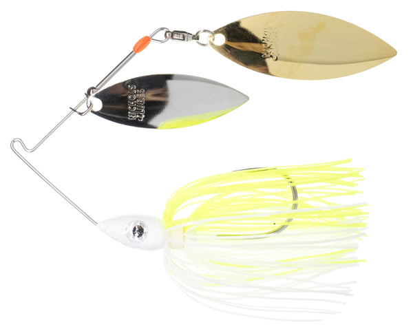 Nichols Lures Pulsator Double Willow Electrum Spinnerbait