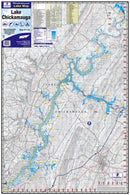 Kingfisher Waterproof Lake Map