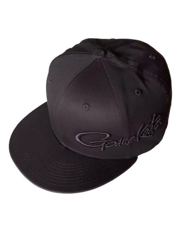 Gamakatsu Flatbill Hat Triple Black
